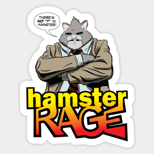 Hamster Rage: KS Shirt Sticker